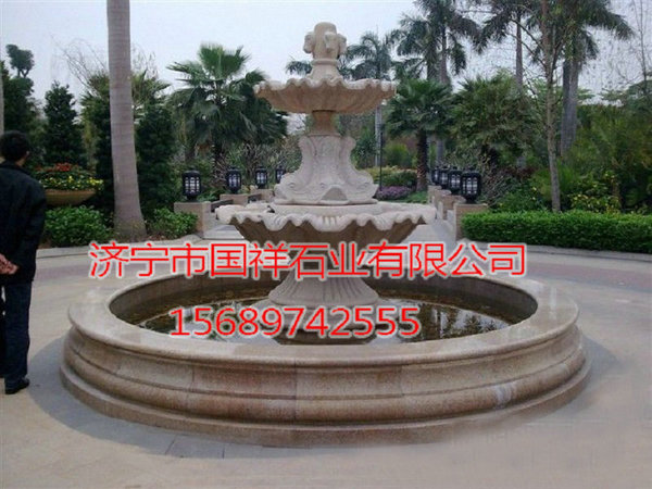 石雕喷泉