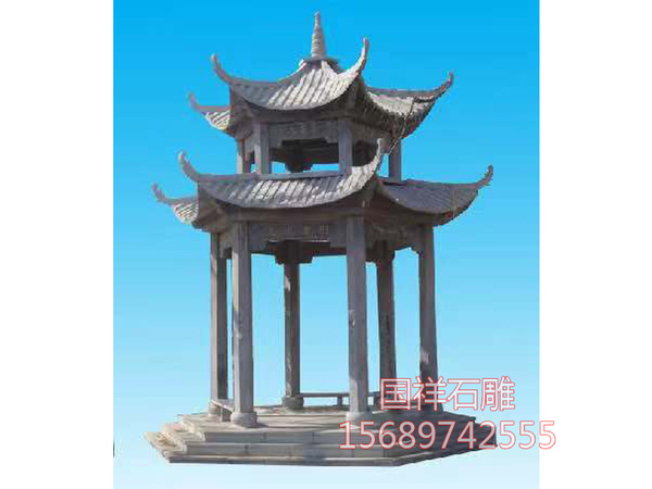 石雕凉亭