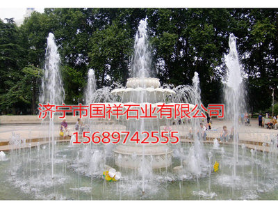 石雕喷泉