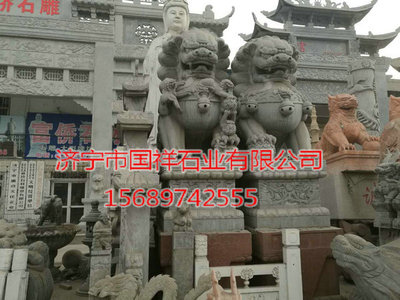 石雕动物