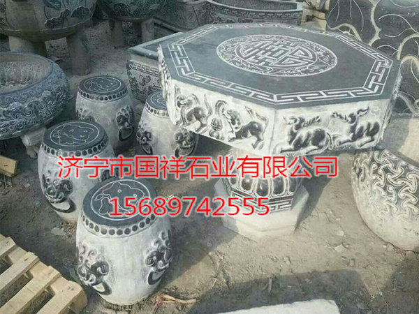 仿古石雕